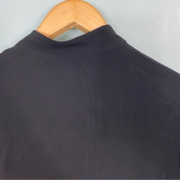 Eileen Fisher Black Cardigan‎ Silk Solid Sz L - Picture 7 of 7
